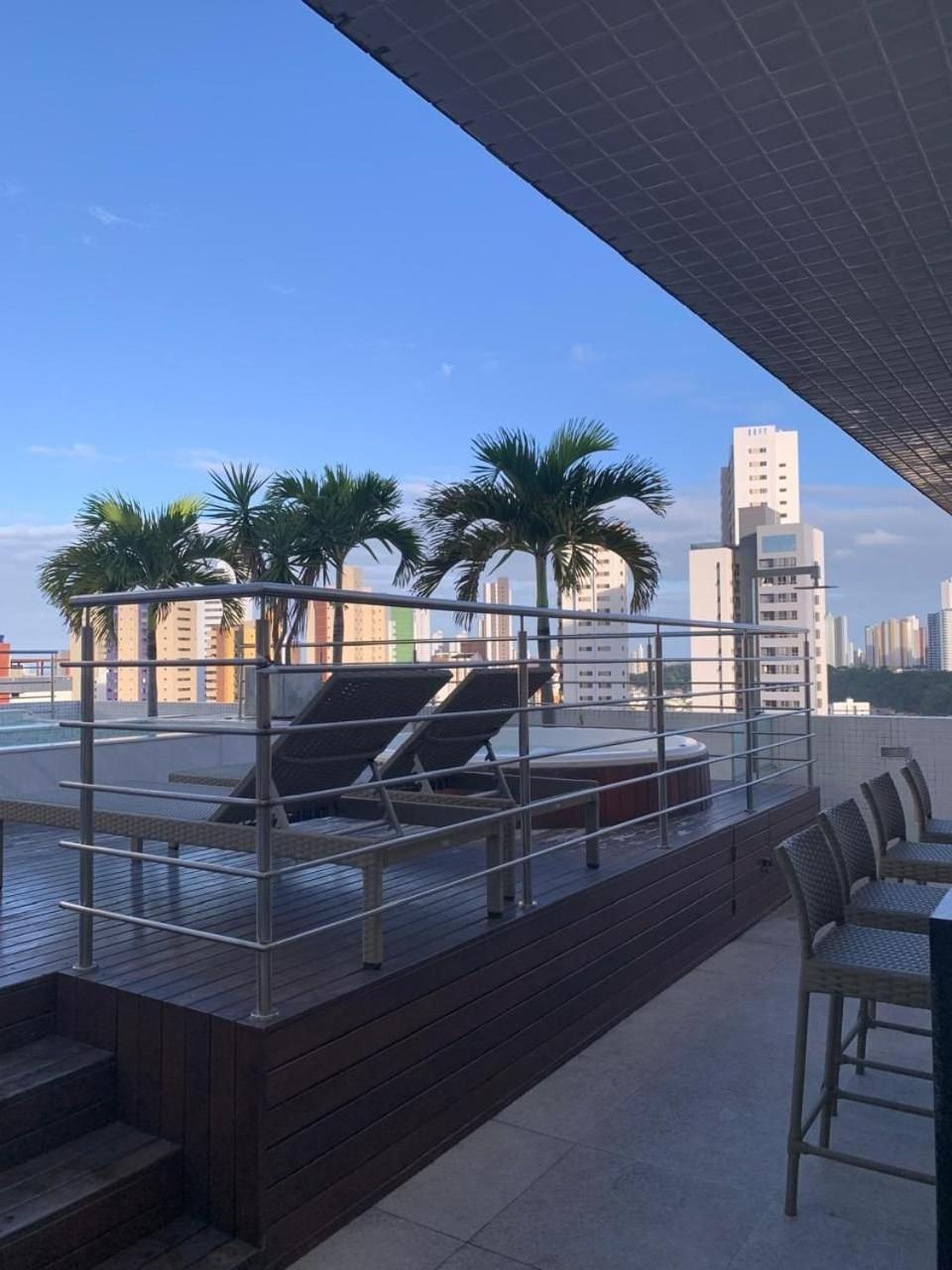 Flat Manaira Apart Hotel Joao Pessoa Exterior photo